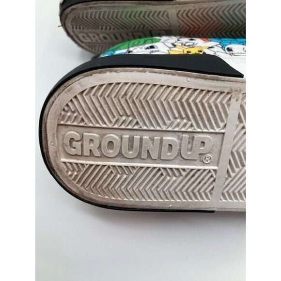 Pokemon Sneakers Men’s Size 9 Ground Up Canvas Low Top Colorful Shoes Squirtle - Picture 16 of 16